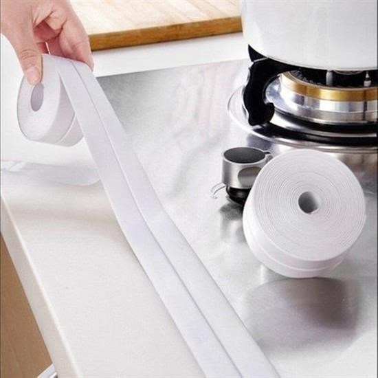 BUFFER® Su Sızdırmaz Banyo Mutfak Lavabo Küvet İzolasyon Şerit Bant